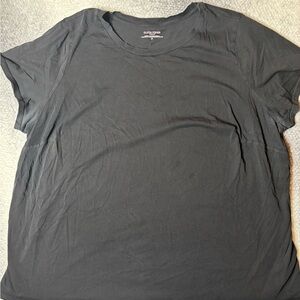 Eileen Fisher organic cotton black T-shirt 3x